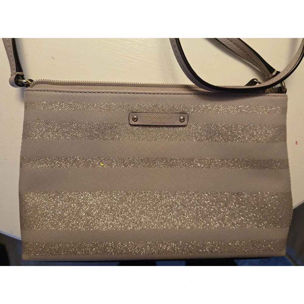 Kate Spade Haven Lane Ramey Crossbody – Glitter Stripe